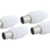 Schwaiger KST11 604 4 x IEC-stekkers