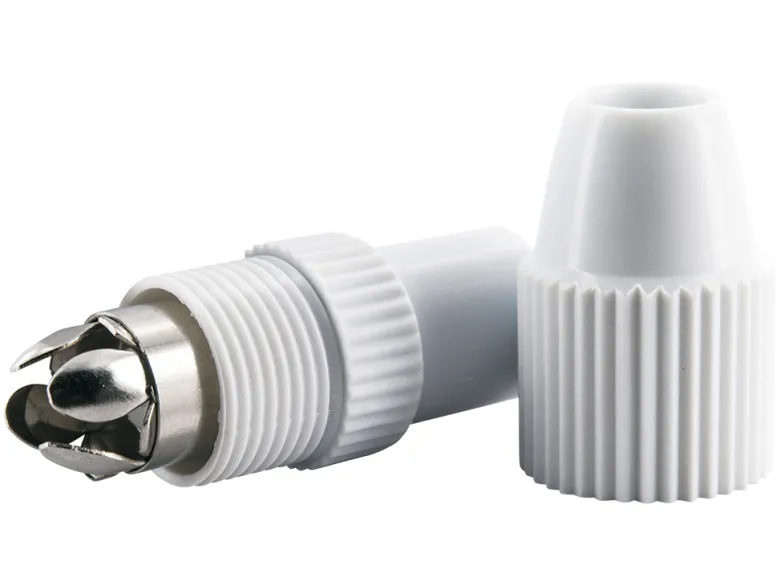 Schwaiger kunststoffen coax IEC stekker