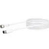 Schwaiger KVF30A 3 meter witte satellietkabel