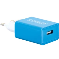 Schwaiger LAD300B 511 USB voedingsadapter - Light Blue