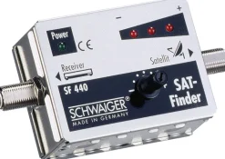 Schwaiger 3+1 LED standaard Satfinder