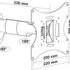 Schwaiger LWH040 TV beugel