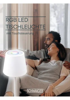 Schwaiger OTL200 witte LED tafellamp