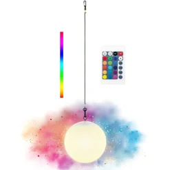 Schwaiger RGB LED zonne-energie hanglamp