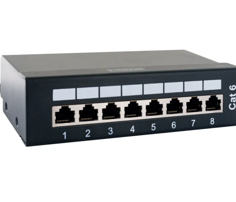 Schwaiger RJ45 8-poorts netwerkverdeler