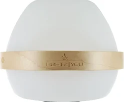 Schwaiger ronde LED lamp met Bluetooth luidspreker