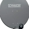 Schwaiger SPI996 antraciete 75 cm schotel