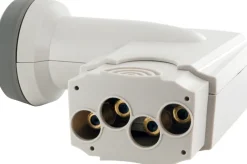 SCHWAIGER 714364 Sun Protect Quad LNB- Light Grey