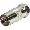 Schwaiger UEST9300 201 F-stekker naar IEC-bus adapter