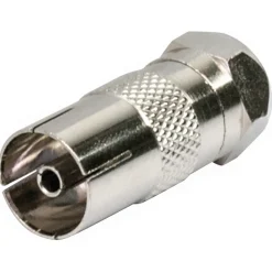 Schwaiger UEST9300 201 F-stekker naar IEC-bus adapter
