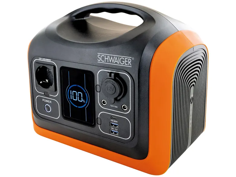 SCHWAIGER 600 watt powerstation