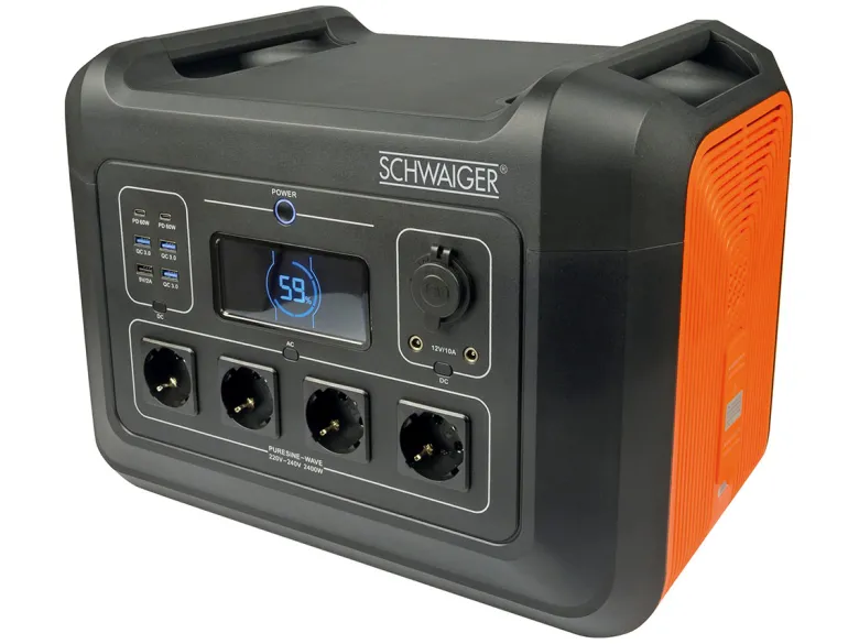 SCHWAIGER 2400 watt powerstation