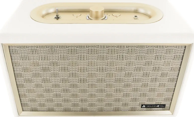 Schwaiger 24 watt retro Bluetooth luidspreker