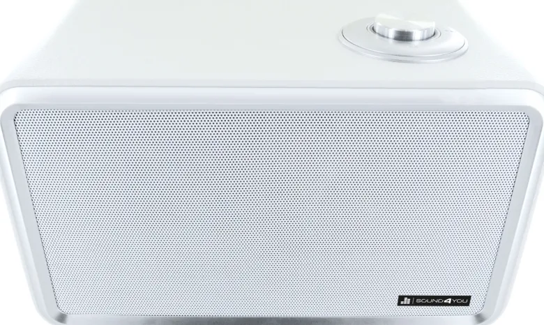 Schwaiger 24 watt stereo Bluetooth luidspreker - White