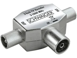 Schwaiger 2-weg TV-splitter