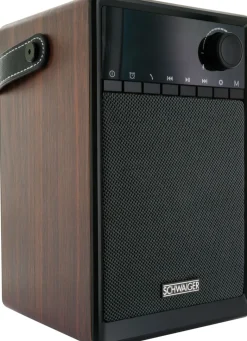 Schwaiger 715736 wekkerradio met powerbank