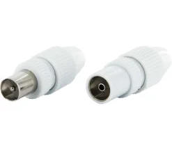 Schwaiger witte Quick Fix IEC stekkerset