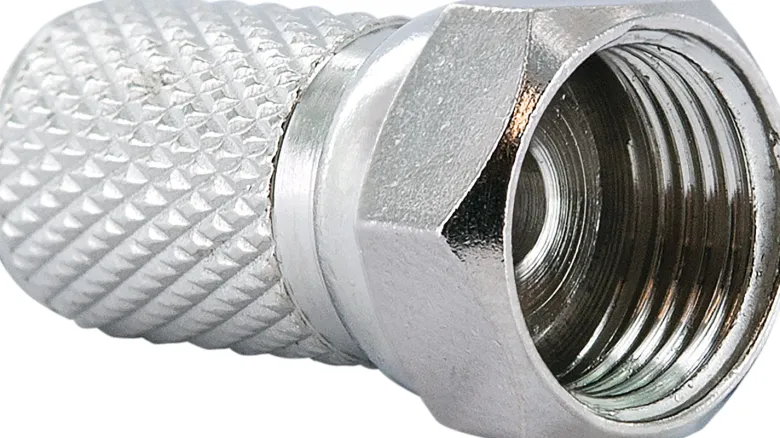 Schwaiger 4 x 7,3 mm F twist-on connector set