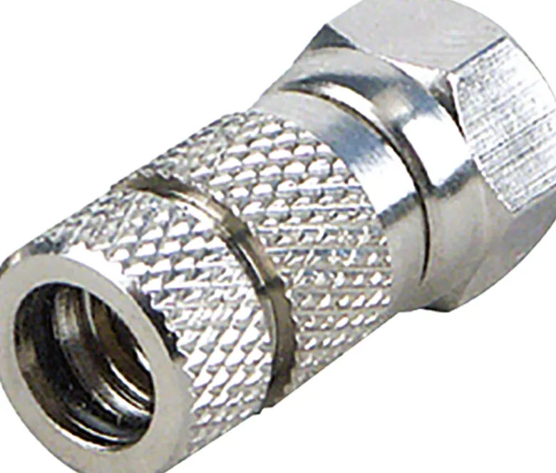Schwaiger 2 x 7 mm HQ F twist-on connector