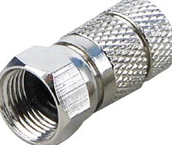 Schwaiger 2 x 7 mm HQ F twist-on connector