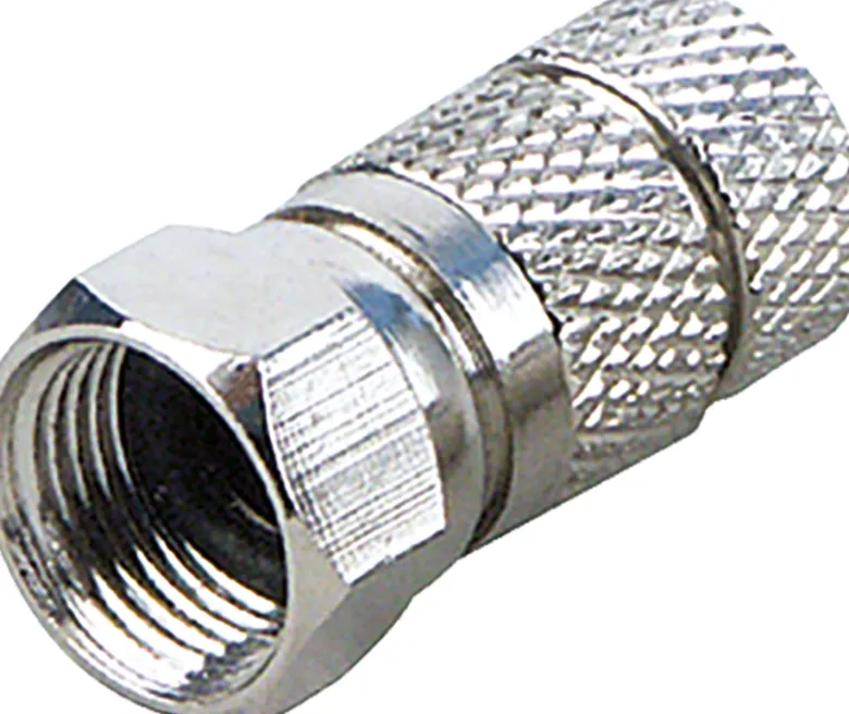 Schwaiger 2 x 7 mm HQ F twist-on connector