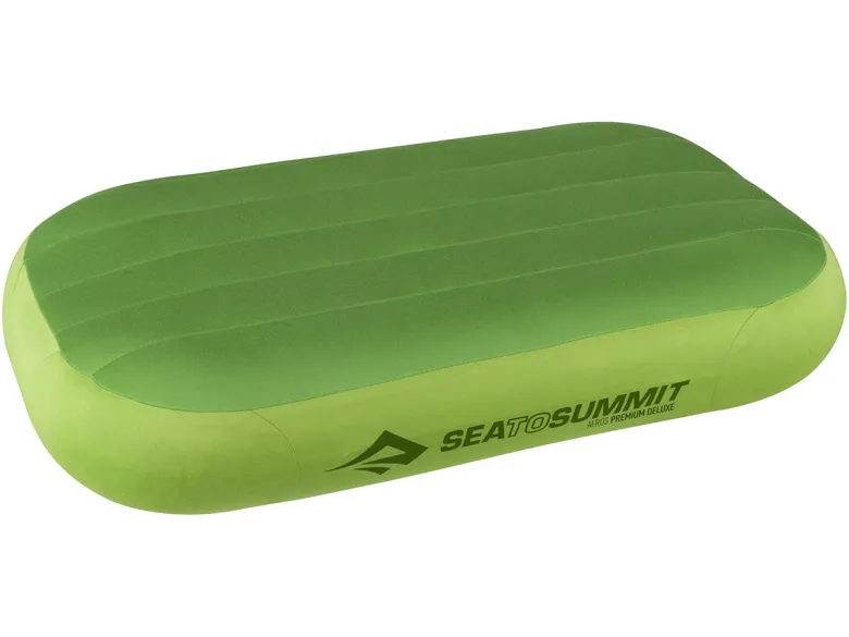 Sea To Summit Aeros Premium Deluxe kussen - Groen