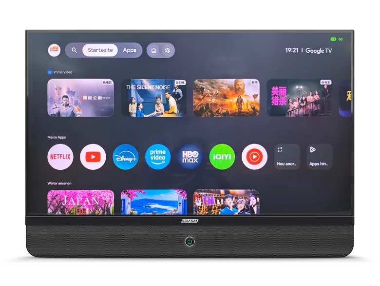 Selfsat MSD 27 draadloze Streaming Display - black
