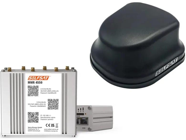 Selfsat MWR 4550 internet router