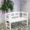 SenS-Line Friesen houten tuinbank - White