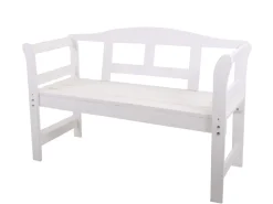 SenS-Line Friesen houten tuinbank - White