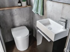 Separett Tiny scheidingstoilet met urineslang