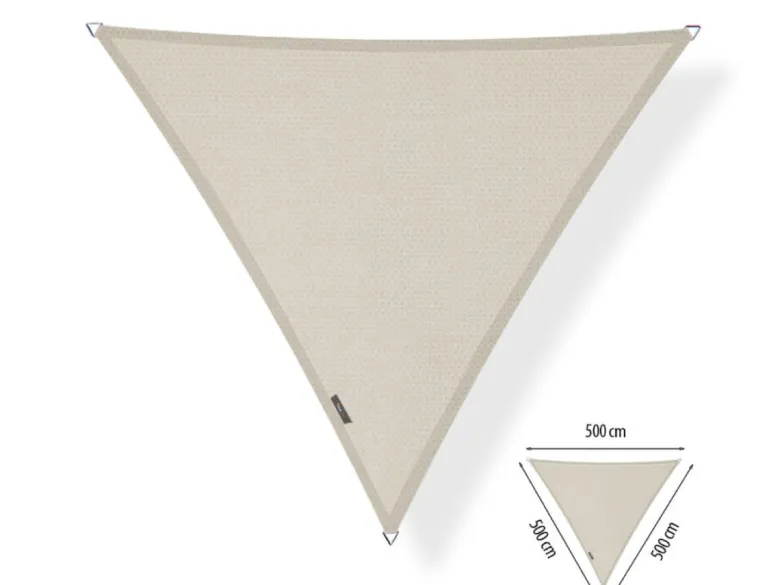 Shadow Comfort 5m driehoekig schaduwdoek - Mystic Sand
