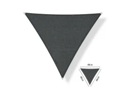 Shadow Comfort 4m driehoekig schaduwdoek - Mystic Grey