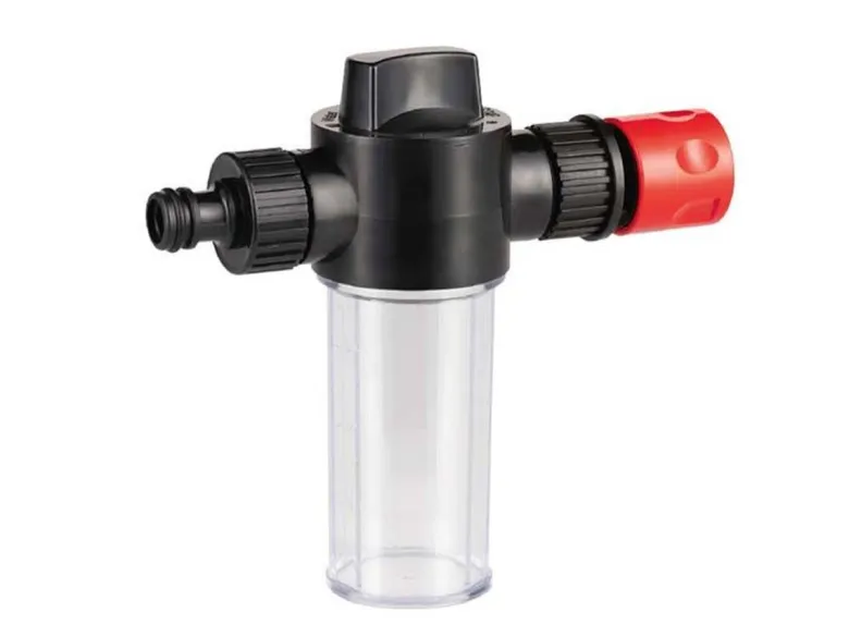 Shine telescopische wasborstel met zeepdispenser- 7 meter