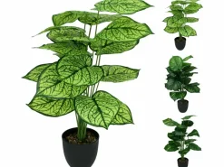 Sier plant in pot 66 cm kunstplant - 3 varianten