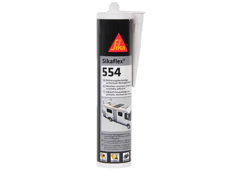 Sikaflex®-554 montage kit - white