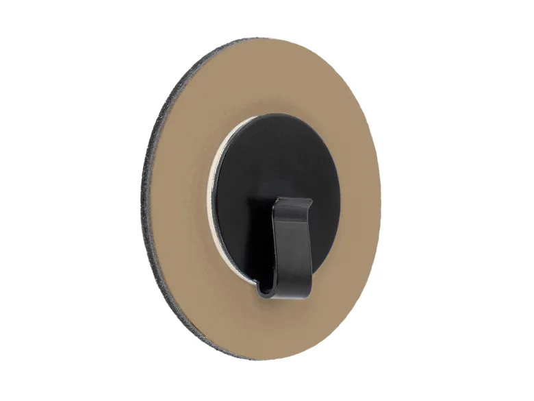 Silwy Clever Black magneet haak met beige pad