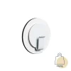 Silwy Clever magnetische haak met onderlegger - White