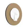 Silwy Clever White magneet haak met beige pad