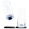 Silwy 2-delige magnetische kristal longdrinkglazen