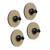 Silwy Flex magnetische pinnen met beige pad - Set van 4