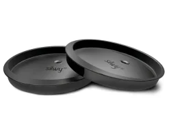Silwy magnetische drinkbeker deksel met opening - Set van 2