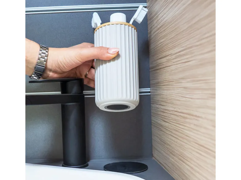 Silwy Magnetische tandenborstelbeker met houder