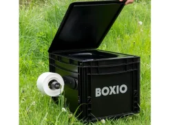 Silwy magnetische wc-rolhouder - black