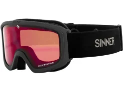 Sinner Duck Mountain Black Red kinder skibril