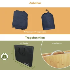 Skandika Bambus Tolja Tafel