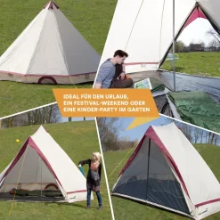 Skandika Comanche 8 tipi Bell tent