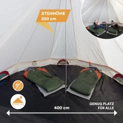 Skandika Comanche 8 tipi Bell tent