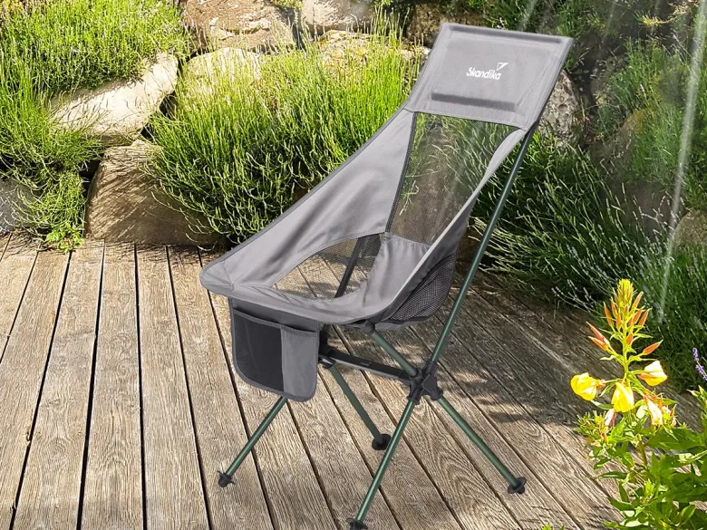 Skandika Compact Campingstoel - Grey