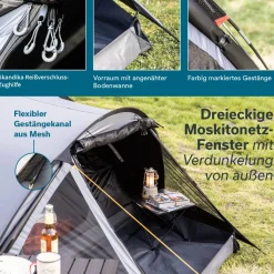 Skandika Dale 4 Sleeper koepeltent